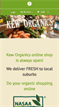 Mobile Screenshot of keworganics.com.au